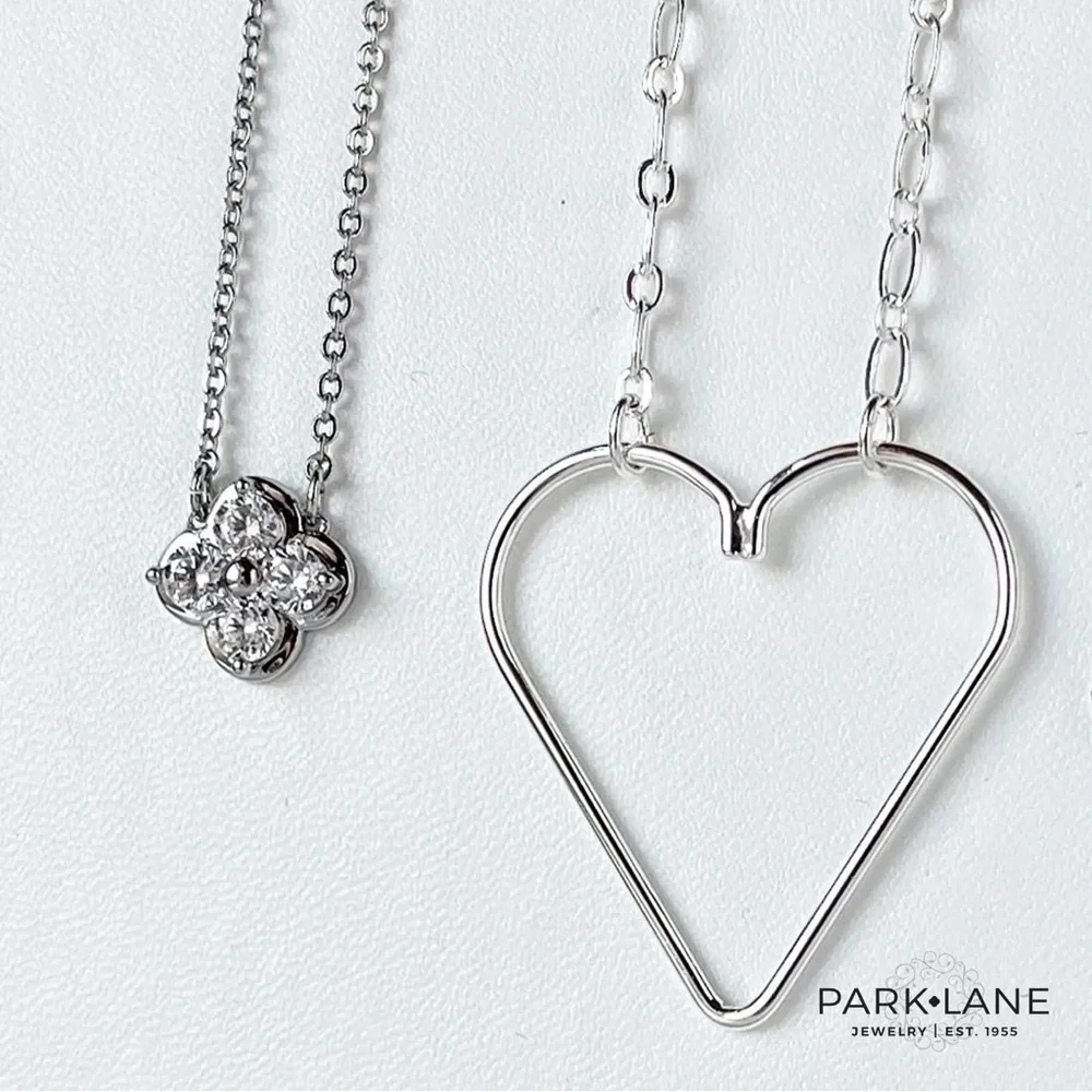 Park Lane Monroe Silver Necklace | Pendant